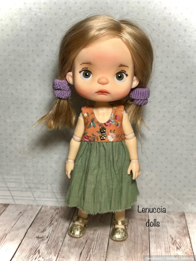 Луговые цветы — Одежда и обувь для кукол своими руками: фото