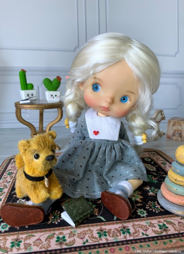 Малышка монст🩵 — ООАК и репейнт кукол (Custom): Barbie (фото 8)