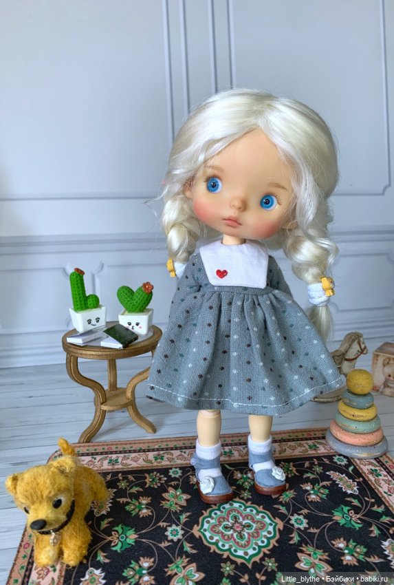 Малышка монст🩵 — ООАК и репейнт кукол (Custom): Barbie (фото 7)