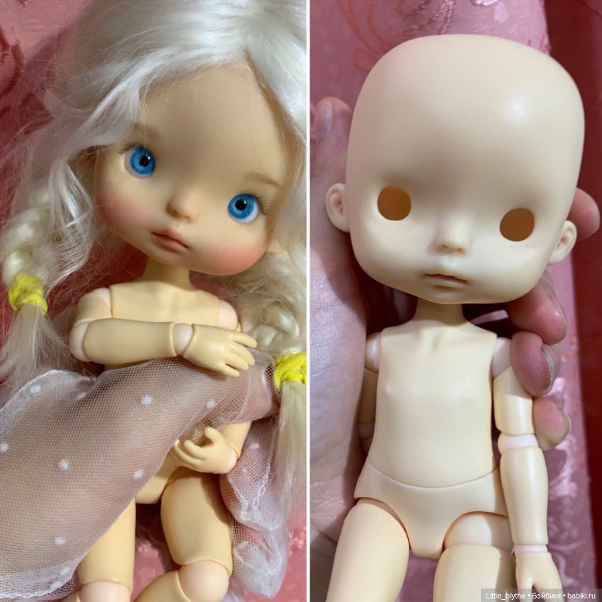 Малышка монст🩵 — ООАК и репейнт кукол (Custom): Barbie (фото 2)