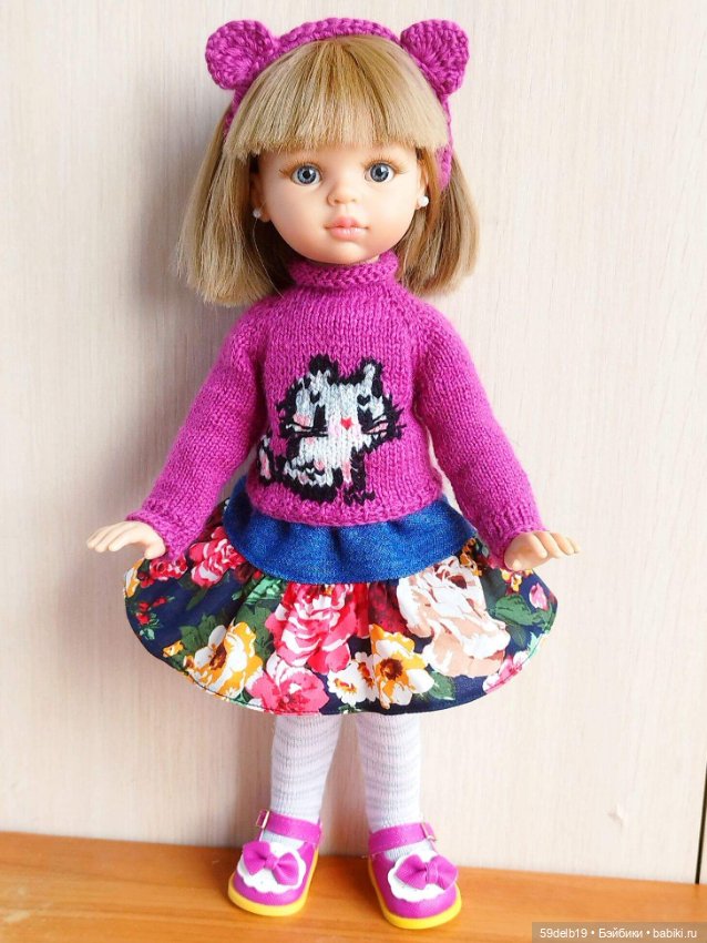 Комплект "КОШЕЧКА" для куклы паола рейна (фото 8)