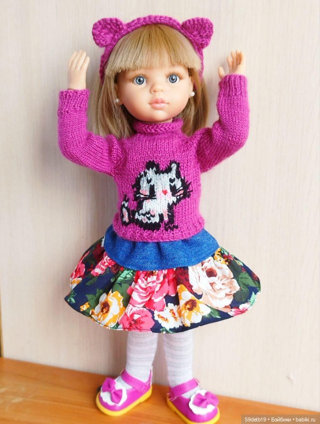 Комплект "КОШЕЧКА" для куклы паола рейна (фото 5)