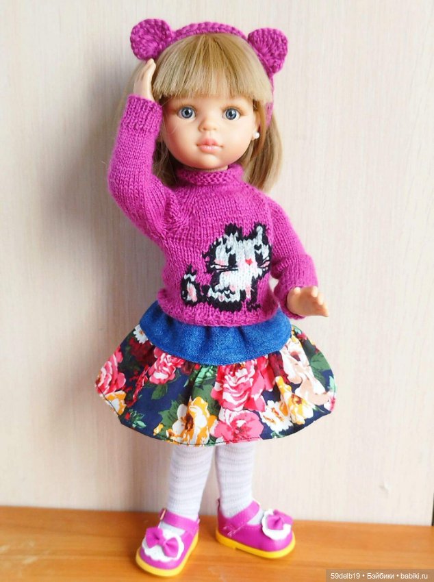 Комплект "КОШЕЧКА" для куклы паола рейна (фото 6)
