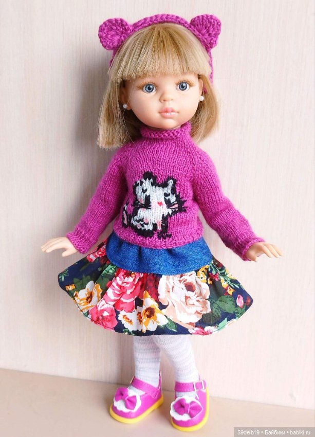 Комплект "КОШЕЧКА" для куклы паола рейна (фото 2)