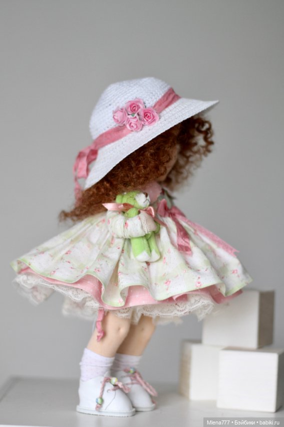 Милана интерьерная кукла — Авторские текстильные куклы: Вальдорфские (фото 5)