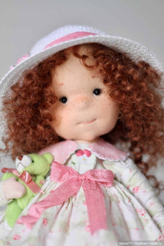 Милана интерьерная кукла — Авторские текстильные куклы: Вальдорфские (фото 6)