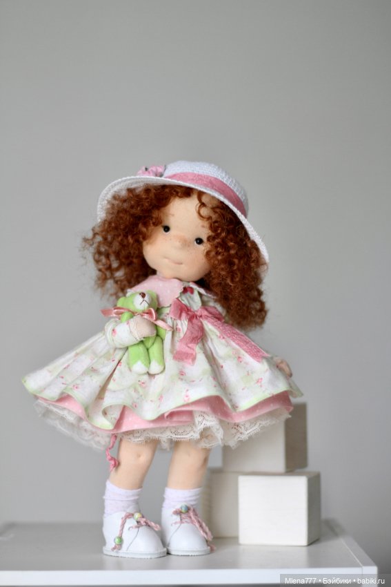 Милана интерьерная кукла — Авторские текстильные куклы: Вальдорфские (фото 4)