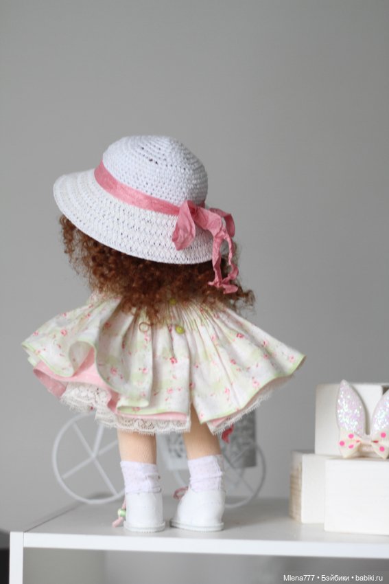 Милана интерьерная кукла — Авторские текстильные куклы: Вальдорфские (фото 8)