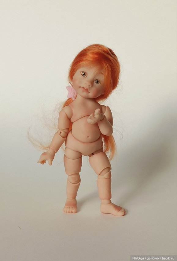 Маленькая Русалочка — Авторские шарнирные куклы своими руками: лепка (фото 5)