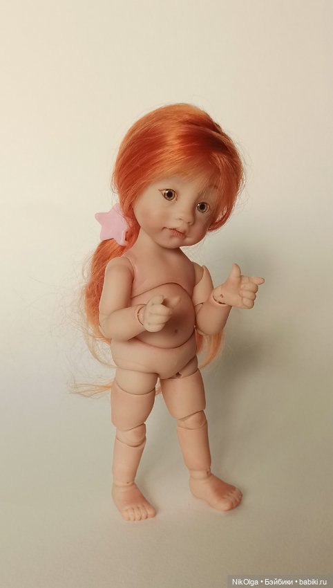 Маленькая Русалочка — Авторские шарнирные куклы своими руками: лепка (фото 7)