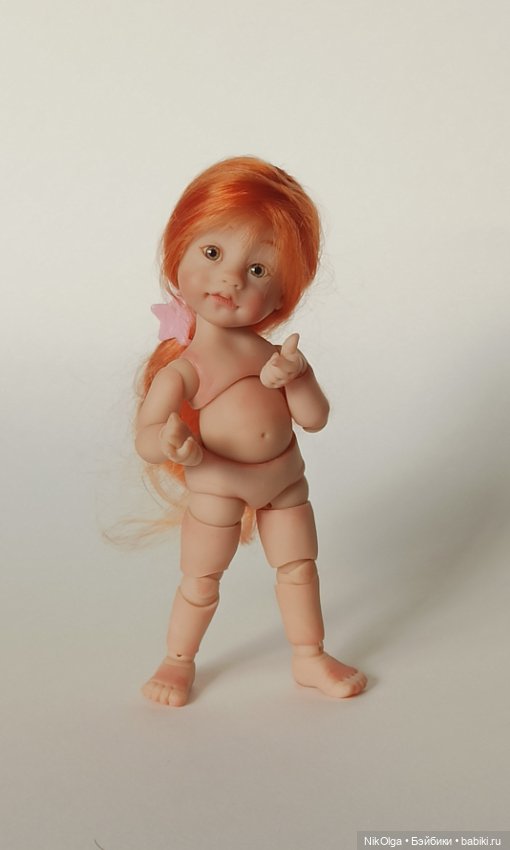 Маленькая Русалочка — Авторские шарнирные куклы своими руками: лепка (фото 3)