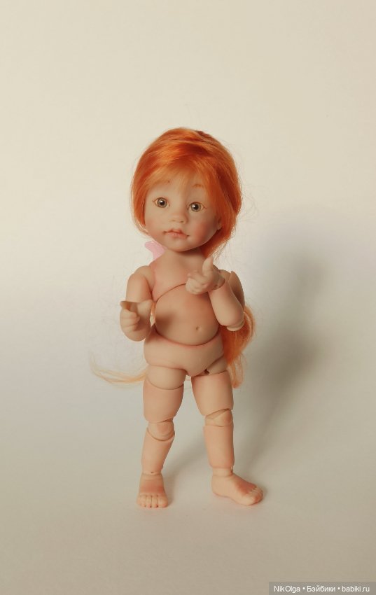 Маленькая Русалочка — Авторские шарнирные куклы своими руками: лепка (фото 6)