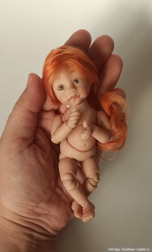 Маленькая Русалочка — Авторские шарнирные куклы своими руками: лепка (фото 4)