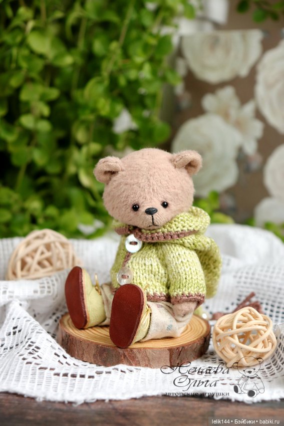 Мини тедди мишка Тико (рост 10 см) (фото 3)