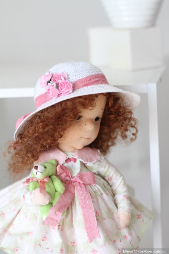 Милана — Авторские текстильные куклы: Вальдорфские (фото 2)