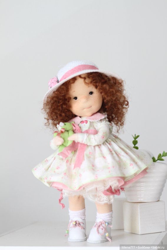 Милана — Авторские текстильные куклы: Вальдорфские (фото 5)