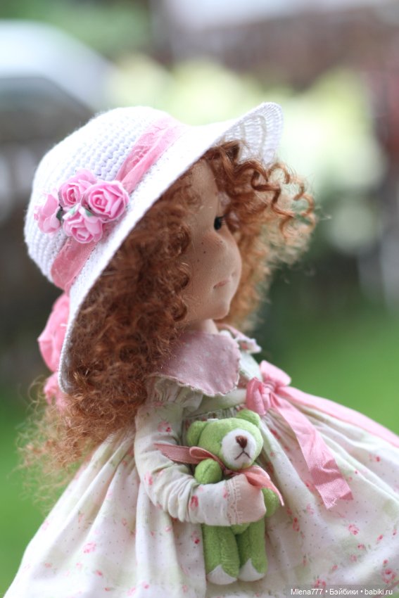 Милана — Авторские текстильные куклы: Вальдорфские (фото 7)