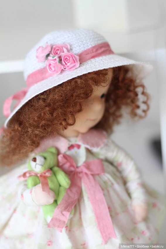 Милана — Авторские текстильные куклы: Вальдорфские (фото 3)