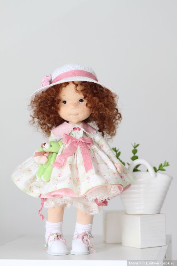 Милана — Авторские текстильные куклы: Вальдорфские (фото 6)