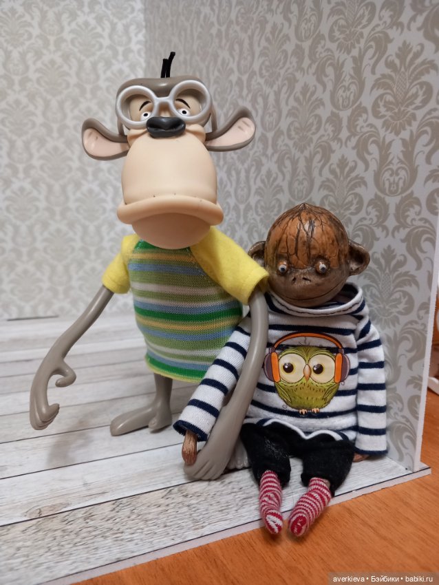 Шурик Орешкин — Авторские игрушки из разных материалов: синельная проволока