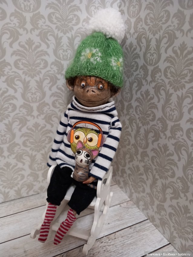 Шурик Орешкин — Авторские игрушки из разных материалов: синельная проволока (фото 4)