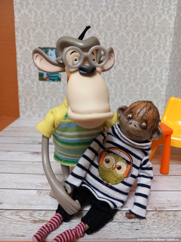 Шурик Орешкин — Авторские игрушки из разных материалов: синельная проволока