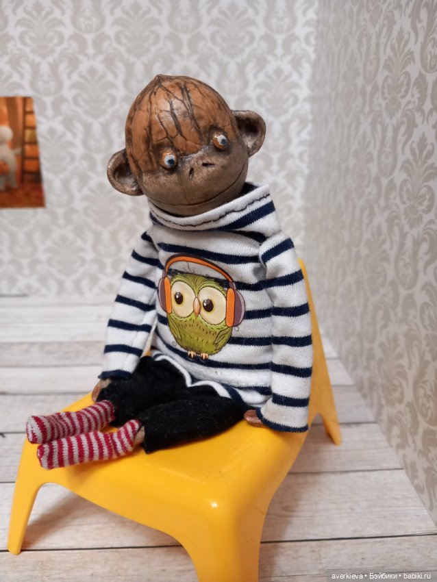 Шурик Орешкин — Авторские игрушки из разных материалов: синельная проволока (фото 7)