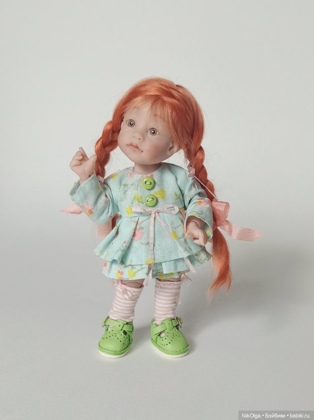 Малышка собирается домой — Авторские шарнирные куклы своими руками: лепка (фото 5)