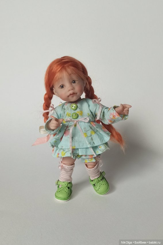 Малышка собирается домой — Авторские шарнирные куклы своими руками: лепка (фото 4)