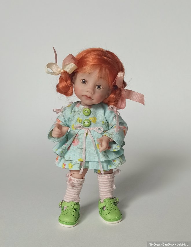Малышка собирается домой — Авторские шарнирные куклы своими руками: лепка (фото 8)