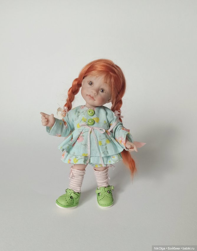 Малышка собирается домой — Авторские шарнирные куклы своими руками: лепка (фото 2)