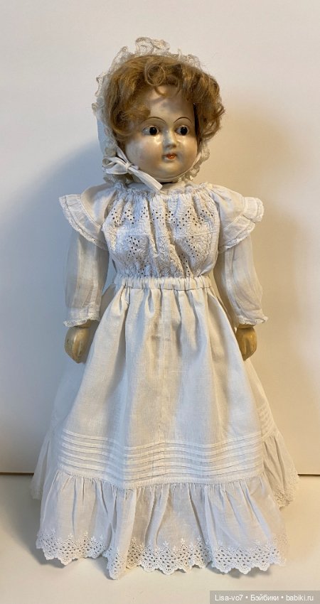 Приданое для антикварной куклы 1860-х. Часть 1 (фото 7)