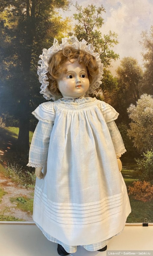 Приданое для антикварной куклы 1860-х. Часть 1