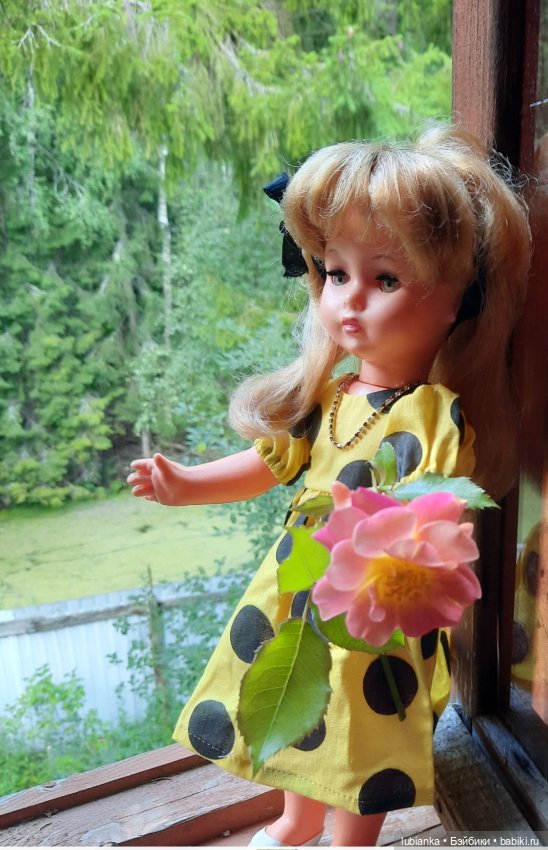 Сегодня жёлтая тема💛 — Винтажные куклы ГДР (Немки): Бигги (фото 8)
