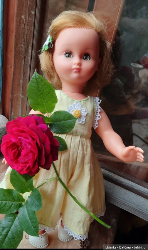 Сегодня жёлтая тема💛 — Винтажные куклы ГДР (Немки): Бигги