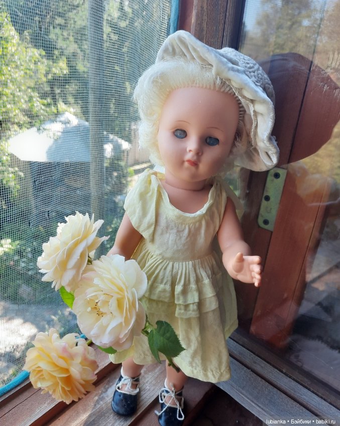 Сегодня жёлтая тема💛 — Винтажные куклы ГДР (Немки): Бигги (фото 4)