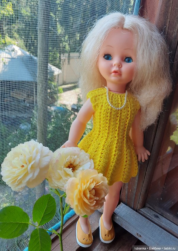 Сегодня жёлтая тема💛 — Винтажные куклы ГДР (Немки): Бигги