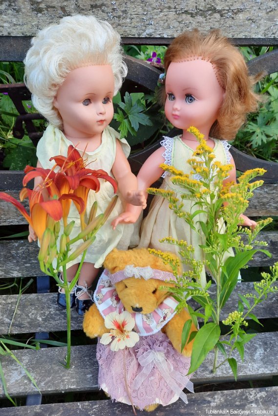 Сегодня жёлтая тема💛 — Винтажные куклы ГДР (Немки): Бигги