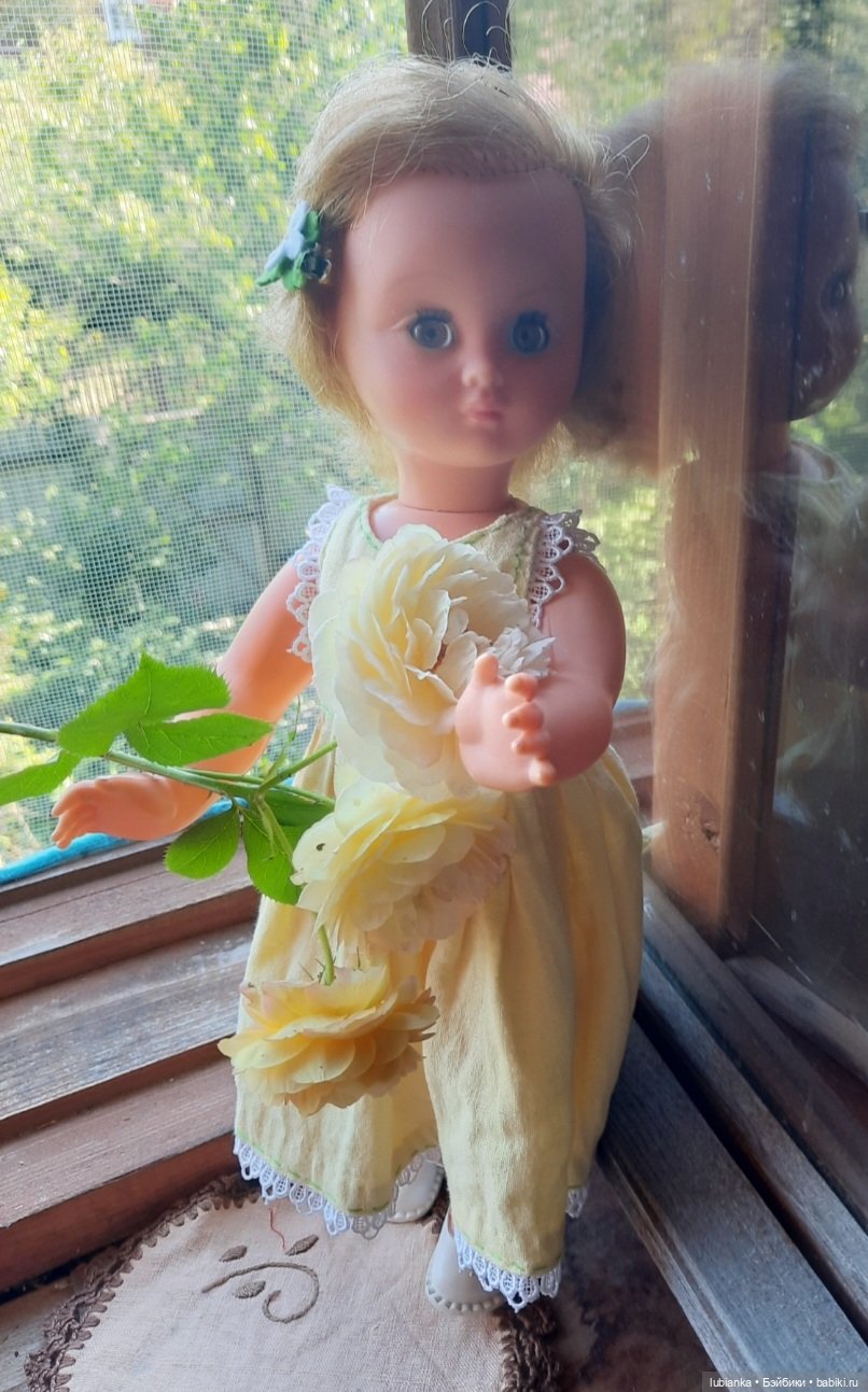 Сегодня жёлтая тема💛 — Винтажные куклы ГДР (Немки): Бигги