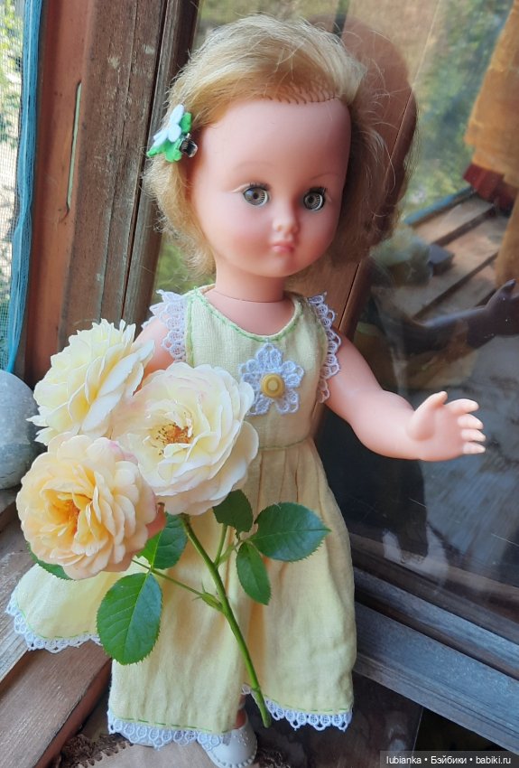 Сегодня жёлтая тема💛 — Винтажные куклы ГДР (Немки): Бигги