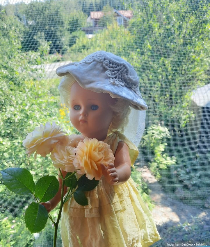 Сегодня жёлтая тема💛 — Винтажные куклы ГДР (Немки): Бигги (фото 2)