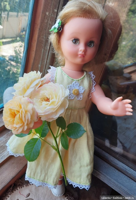 Сегодня жёлтая тема💛 — Винтажные куклы ГДР (Немки): Бигги