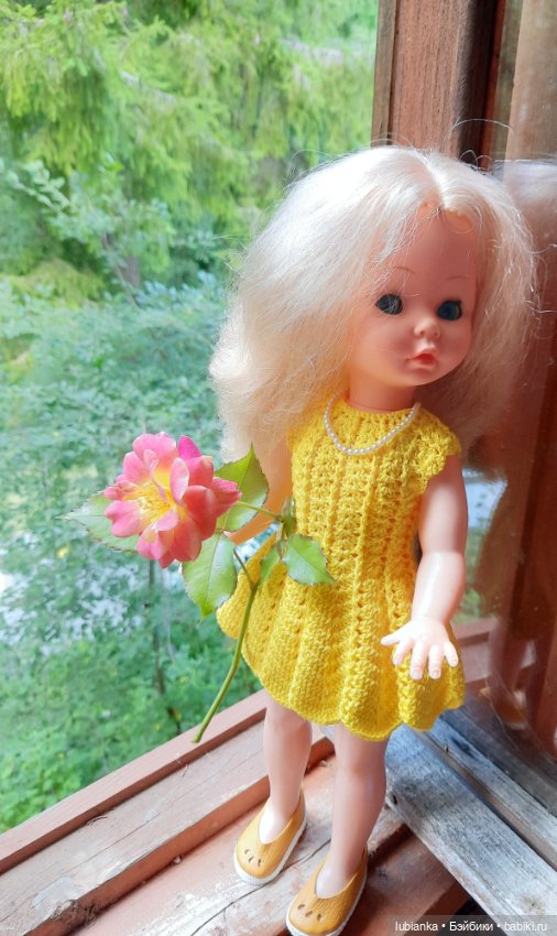 Сегодня жёлтая тема💛 — Винтажные куклы ГДР (Немки): Бигги