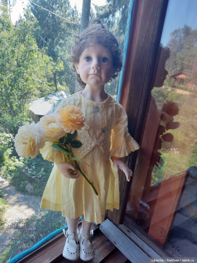 Сегодня жёлтая тема💛 — Винтажные куклы ГДР (Немки): Бигги