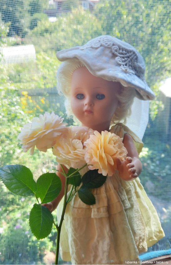 Сегодня жёлтая тема💛 — Винтажные куклы ГДР (Немки): Бигги (фото 3)