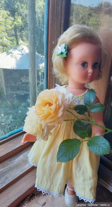 Сегодня жёлтая тема💛 — Винтажные куклы ГДР (Немки): Бигги