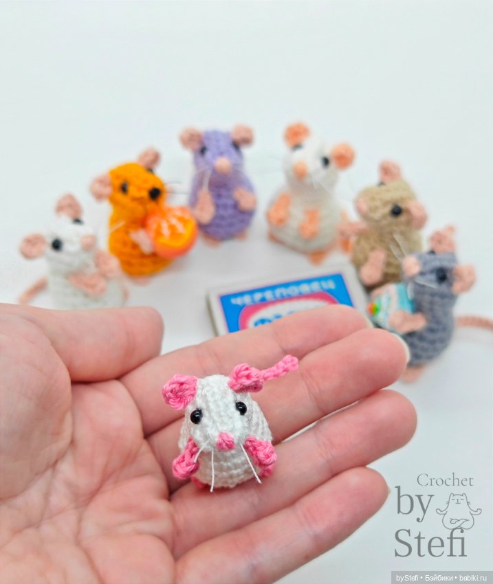 Не могу не показать вам эту банду Даже микроскопическая мышь здесь присутствует