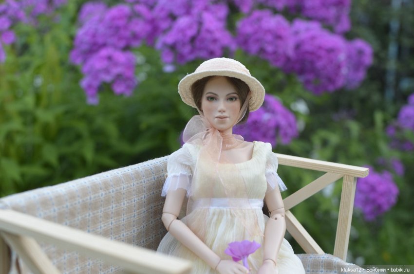 Есения и флоксы — Домашние фото авторских кукол: личные коллекции (фото 3)