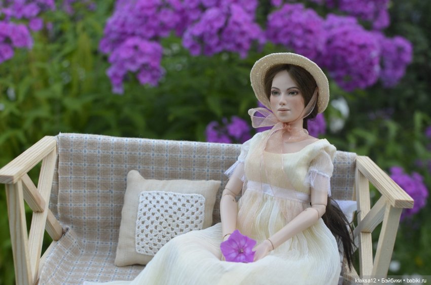 Есения и флоксы — Домашние фото авторских кукол: личные коллекции (фото 4)