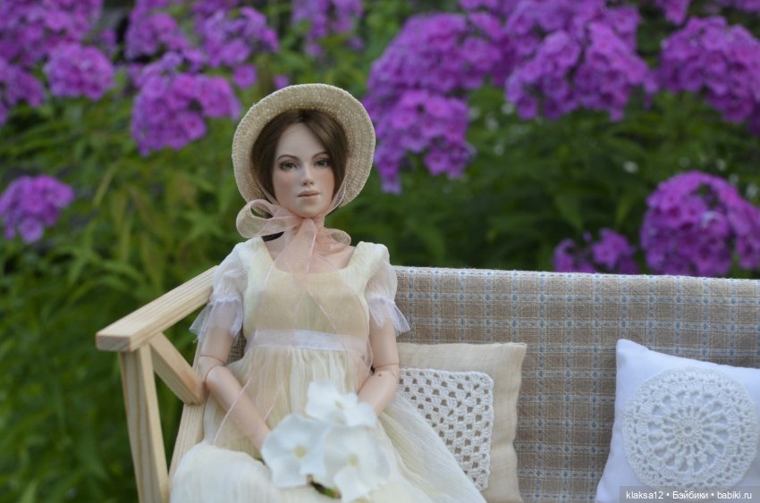 Есения и флоксы — Домашние фото авторских кукол: личные коллекции (фото 2)
